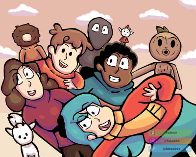 2494125 tatos0x a little fanart i made of the animated series hilda - Hilda Merch