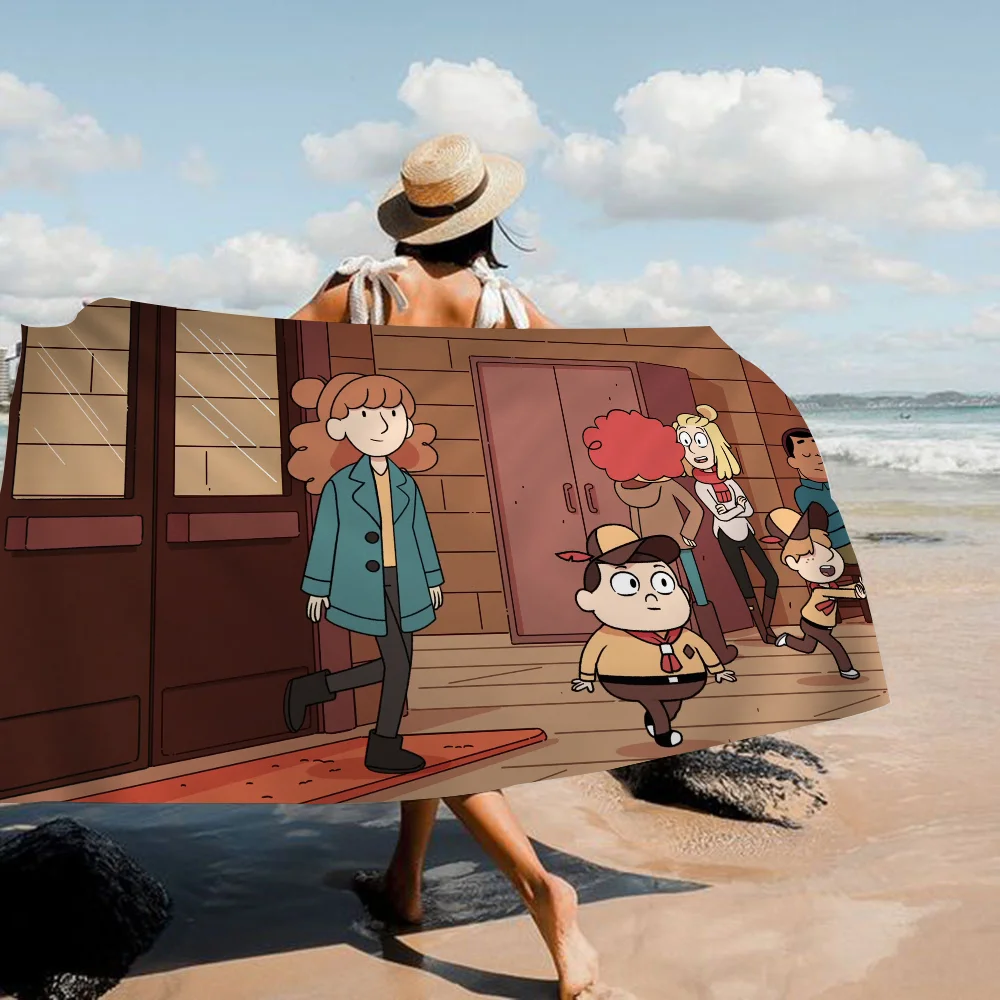 Must Try Hilda Cartoon Microfiber  Beach Towels