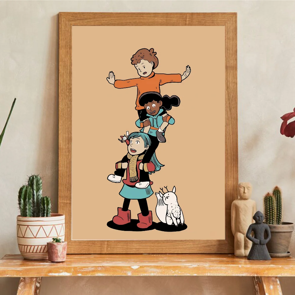 Play With Friends Anime Hilda Classic Wall Art