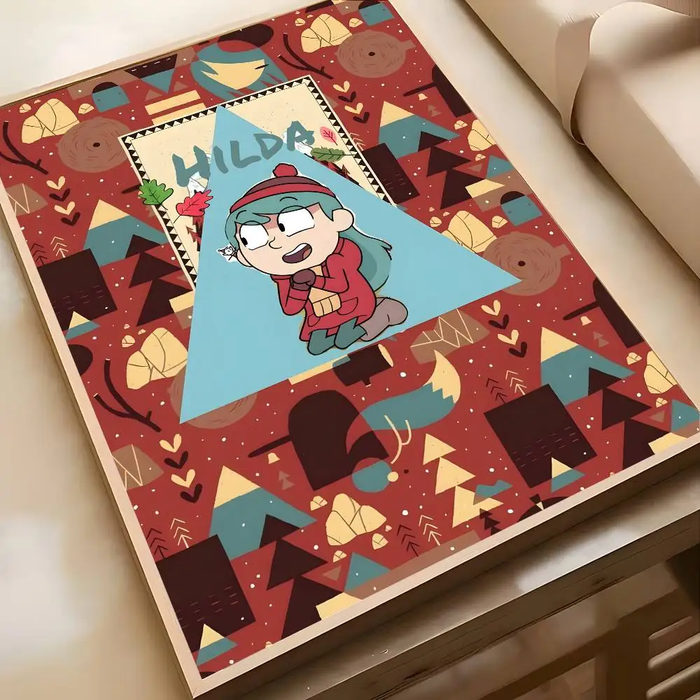 Christmas Cartoon Hilda Wall Art