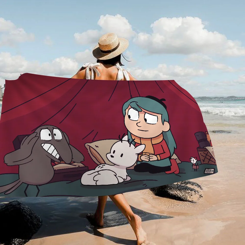 Best Selling Hilda Cartoon Microfiber  Beach Towels