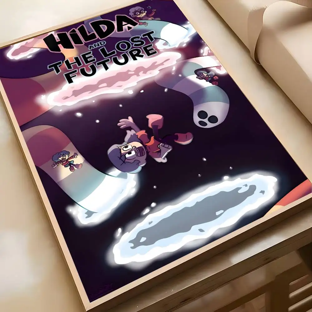 The Lost Future Cartoon Hilda Wall Art