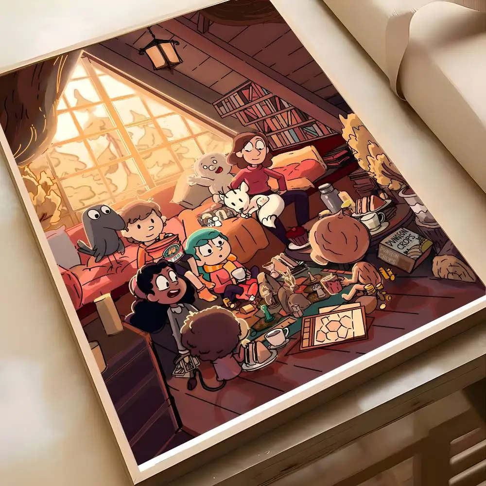 Talk Together Cartoon Hilda Wall Art