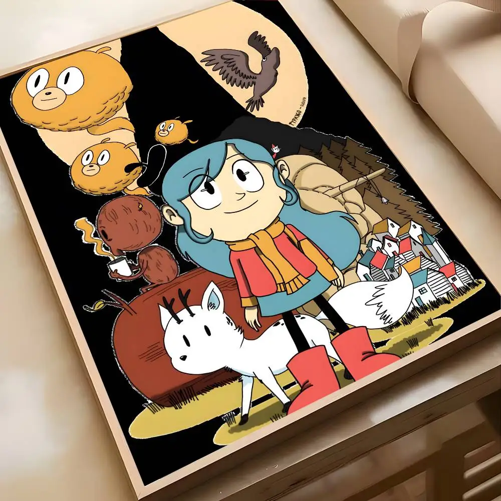 Smile Cartoon Hilda Wall Art