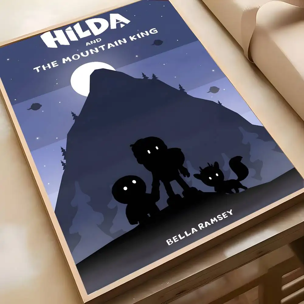 The Moutain King Cartoon Hilda Wall Art