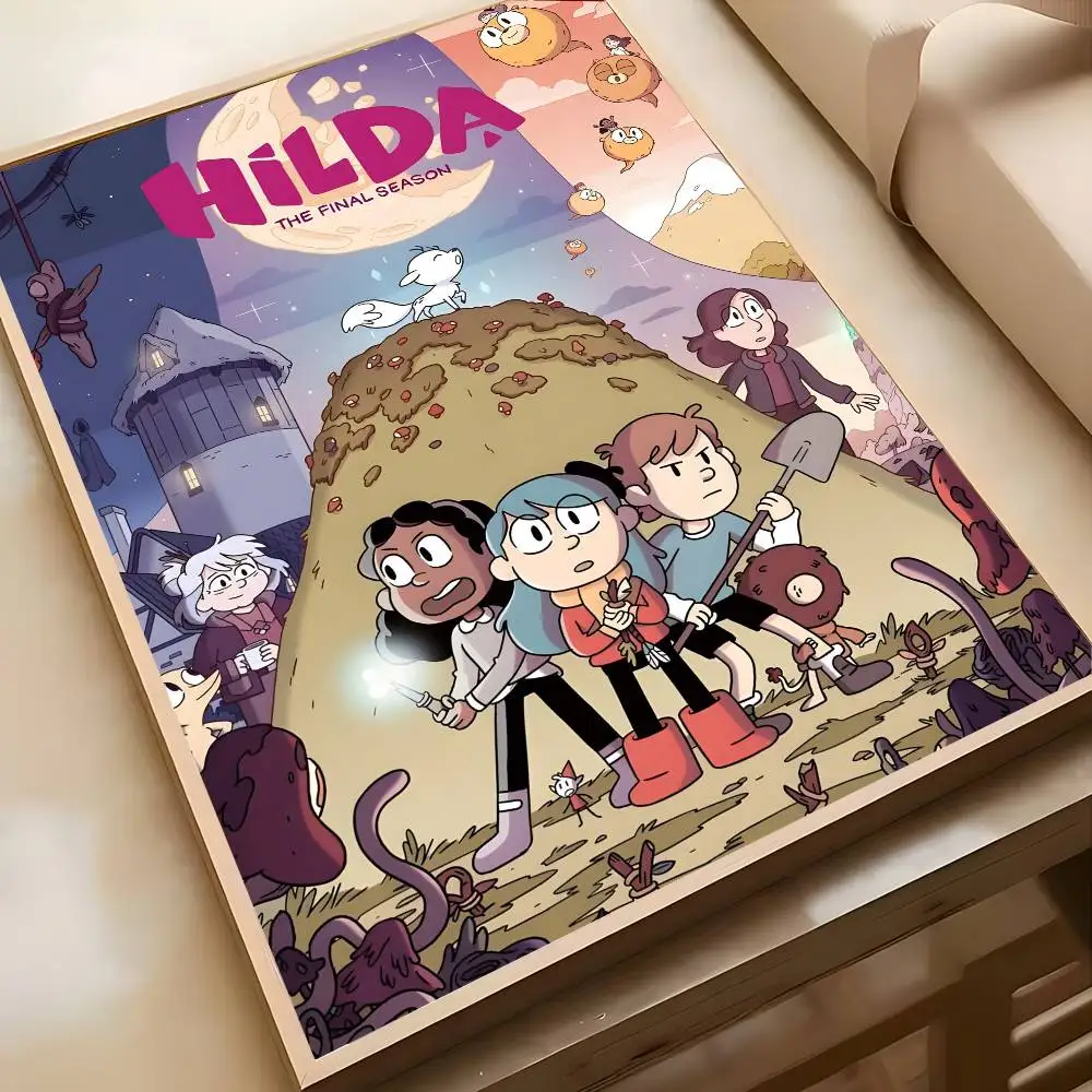 The Final Season Cartoon Hilda Wall Art