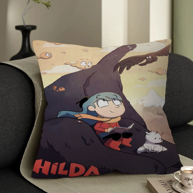 Read Book Hilda Cover Throw Pillow