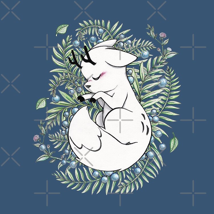 Deer Fox Tote Bag - Image 2