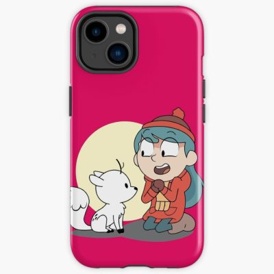 Go Hilda Netflix 003 Hilda And Twig Cartoon Kids Show Iphone Case