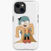 Hilda Funny Dresses In Cute Yellow Big Coat Iphone Case