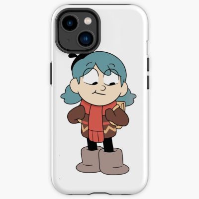 Hilda Is Smilying Withfunny Cute Blue Poached Iphone Case