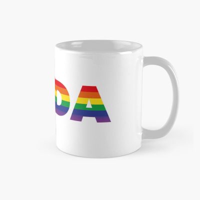 Hilda Name Rainbow Flag Lgbt Pride Design Mug