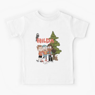 Hilda And Friends Kids T-shirt