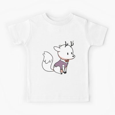 Hildas Funny Twig Cute Deerfox In Tuxedo Kids T-shirt