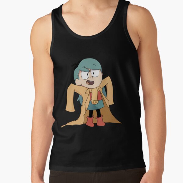 Hilda Funny Dresses In Cute Yellow Big Coat Tank Top - Image 2