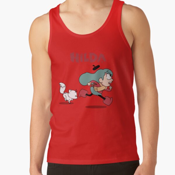Netflix Hilda Hilda Twig Hildanetflix Hilda Netflix Hilda Twig Cartoon Kids Show Hilda Twig Sleeping Twig Hildatwignetflix Hilda Twig Netflix Tank Top - Image 4
