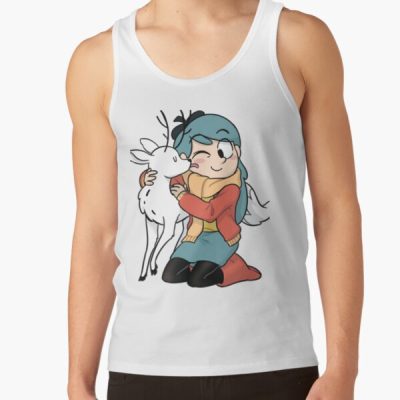 Hilda Funny And The Cute Twig The Deerfox Tank Top