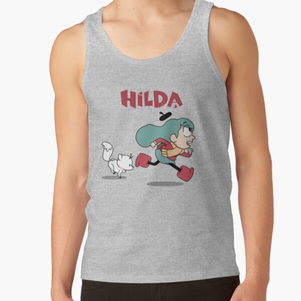 Netflix Hilda Hilda Twig Hildanetflix Hilda Netflix Hilda Twig Cartoon Kids Show Hilda Twig Sleeping Twig Hildatwignetflix Hilda Twig Netflix Tank Top - Image 3