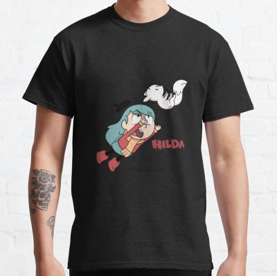 Hilda With Cat T-shirt
