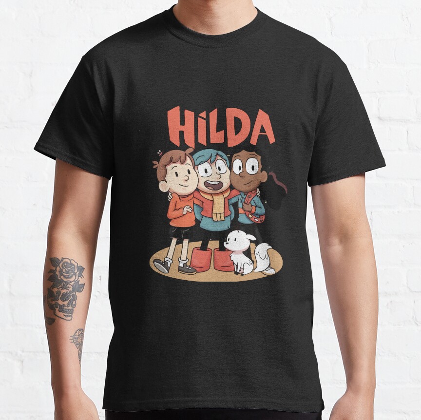 Hilda Hilda Netflix Hilda Woodman Cute Cartoon T-shirt - Image 2