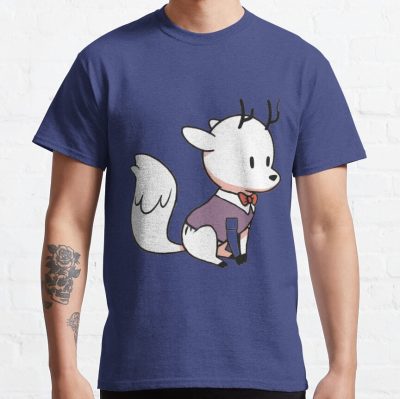 Hildas Funny Twig Cute Deerfox In Tuxedo T-shirt