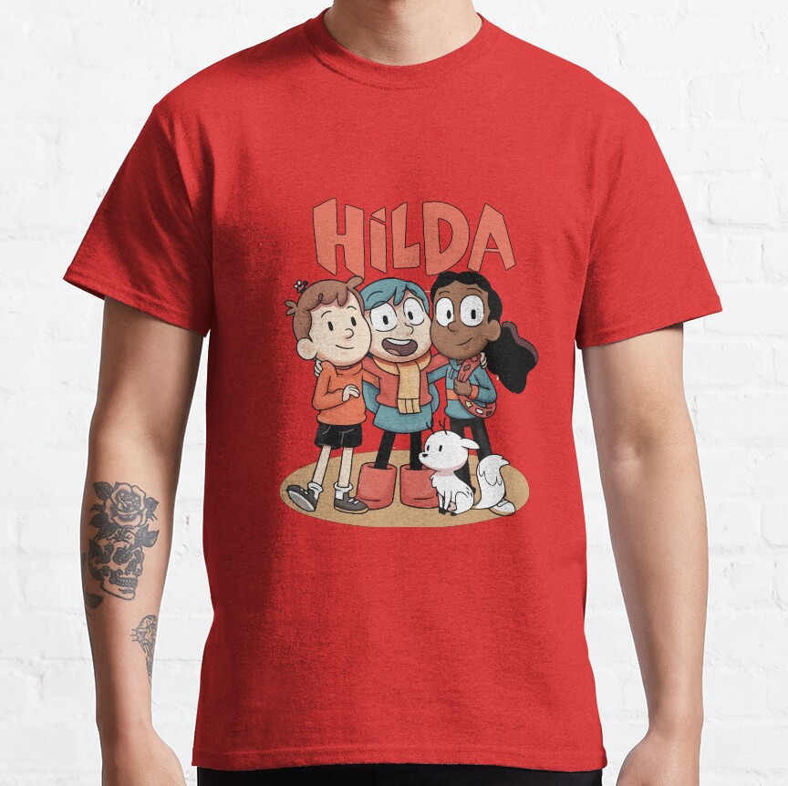 Hilda Hilda Netflix Hilda Woodman Cute Cartoon T-shirt - Image 5