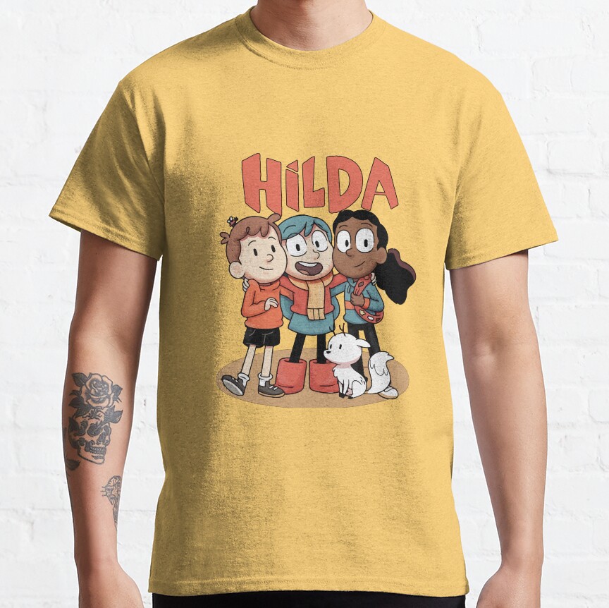 Hilda Hilda Netflix Hilda Woodman Cute Cartoon T-shirt - Image 6