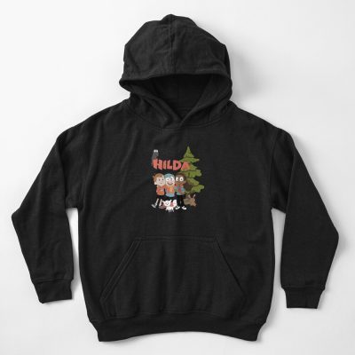 Hilda And Friends Kids Hoodie