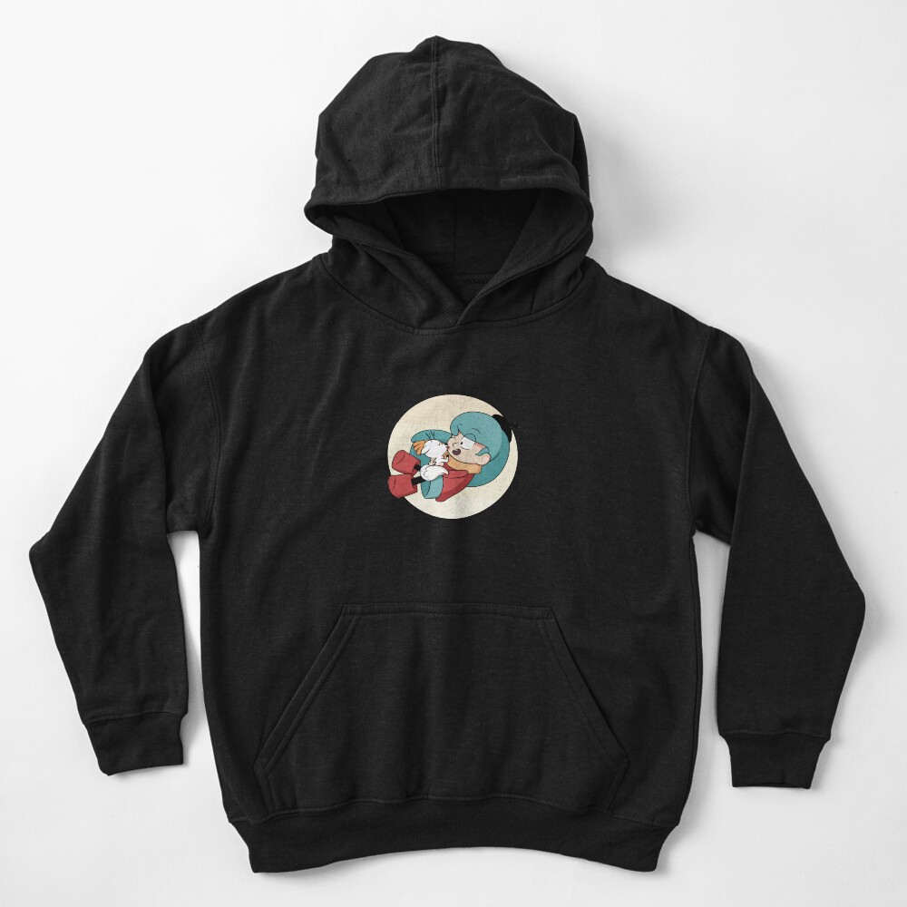 Go Hilda Netflix 004 Hilda And Twig Cartoon Kids Show Cute Kids Hoodie - Image 3
