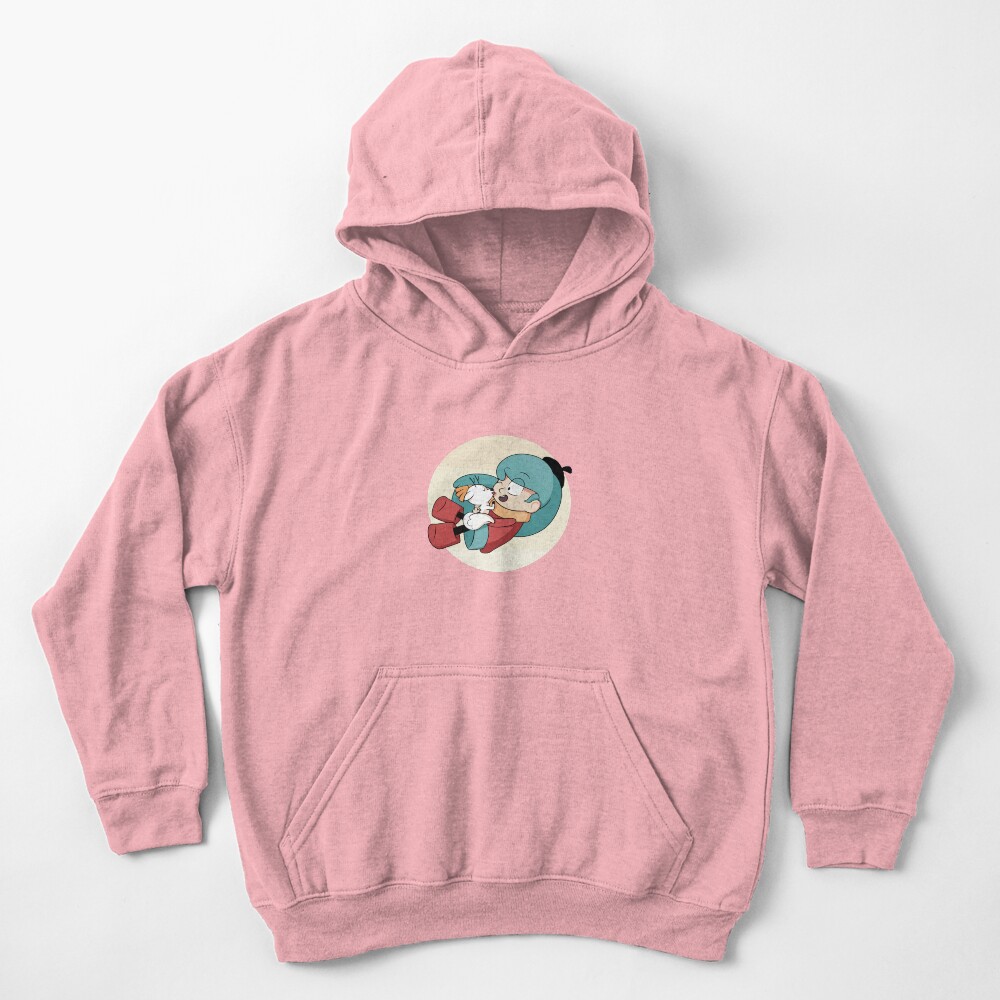 Go Hilda Netflix 004 Hilda And Twig Cartoon Kids Show Cute Kids Hoodie - Image 2