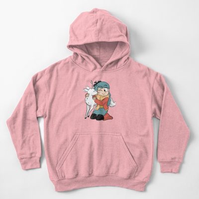 Hilda Funny And The Cute Twig The Deerfox Kids Hoodie