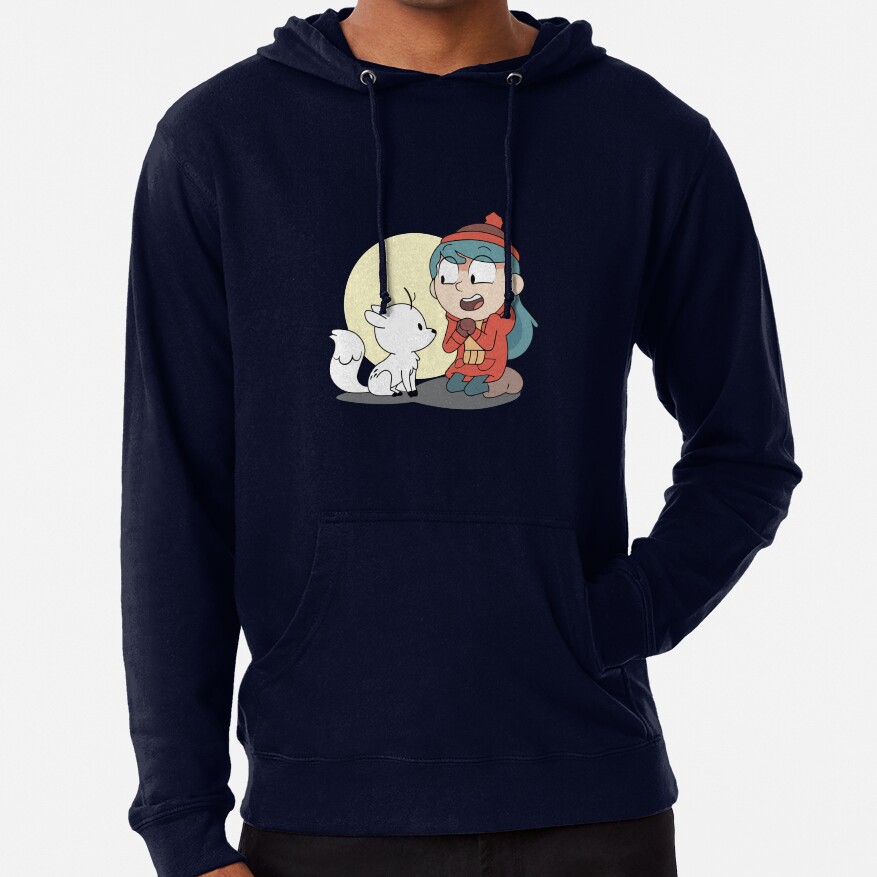 Go Hilda Netflix 003 Hilda And Twig Cartoon Kids Show Hoodie - Image 5