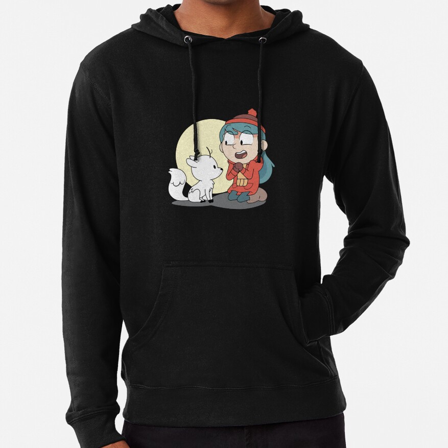Go Hilda Netflix 003 Hilda And Twig Cartoon Kids Show Hoodie - Image 3