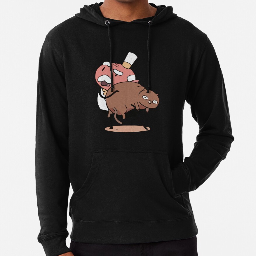 Cute Hilda Netflix 5 Hilda Mayor And Cat Birthday Gift Cute Best Salling Hoodie - Image 3