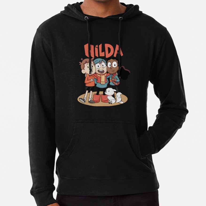 Hilda Hilda Netflix Hilda Woodman Cute Cartoon Hoodie