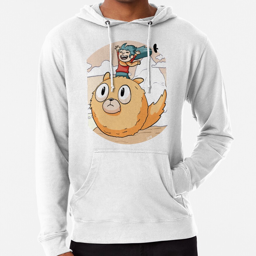 Hilda Netflix Flying On Cute Dog Hoodie