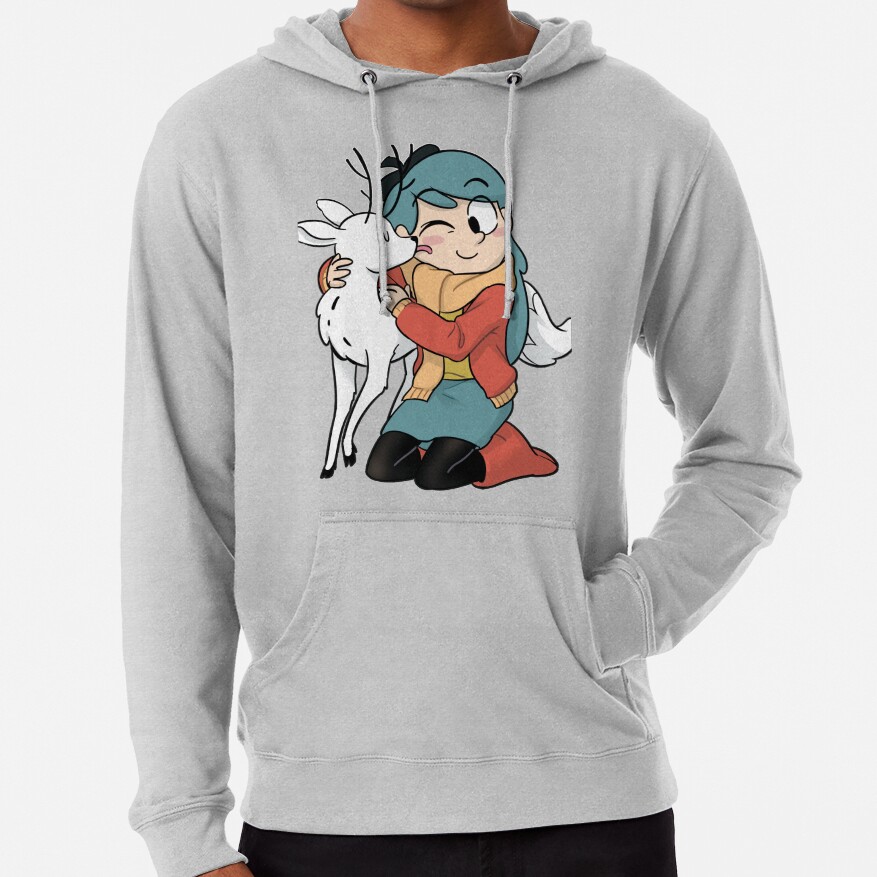 Hilda Funny And The Cute Twig The Deerfox Hoodie - Image 4