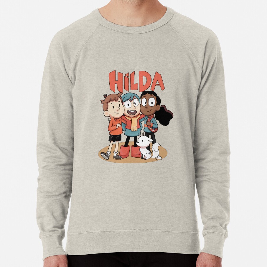 Hilda Hilda Netflix Hilda Woodman Cute Cartoon Sweatshirt