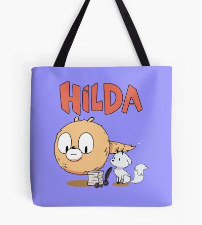 Cute Hilda Netflix 007 Hilda Mayor And Cat Birthday Gift Cute Best Salling Tote Bag