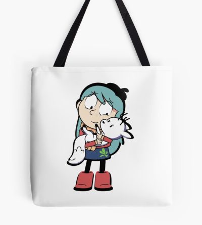 Hilda Netflix Hugging Cute Deerfox Tote Bag