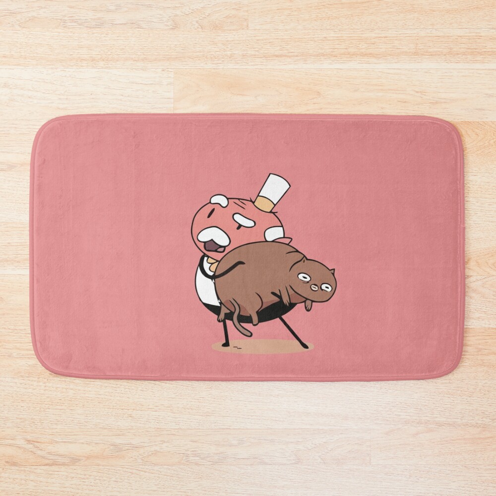 Cute Hilda Netflix 5 Hilda Mayor And Cat Birthday Gift Cute Best Salling Bath Mat