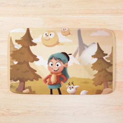 Hilda 002Bn Custom Design Pillow  Curtain Bath Mat