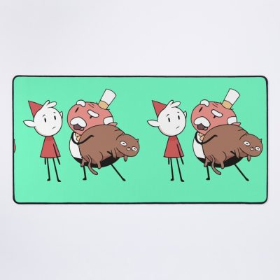 Copy Of Hilda Of Hilda Netflix Cute Girl Hilda Wood Man Happy Days Gifts Birthday Mouse Pad