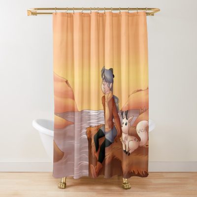 Netflix Hilda Hilda Twig Hildanetflix Hilda Netflix Shower Curtain