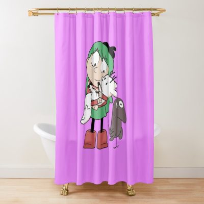 Hilda Hilda Netflix Shower Curtain