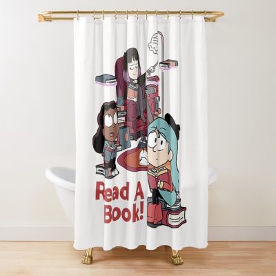 Books Are An Adventure Shower Curtain