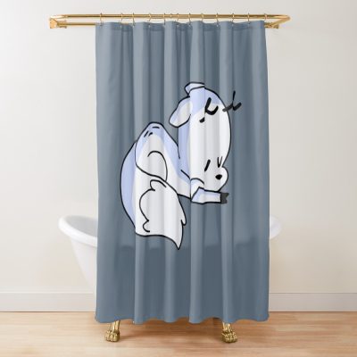 Sleeping Twig Hilda Shower Curtain