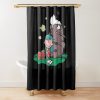 The Hilda Brown Shower Curtain