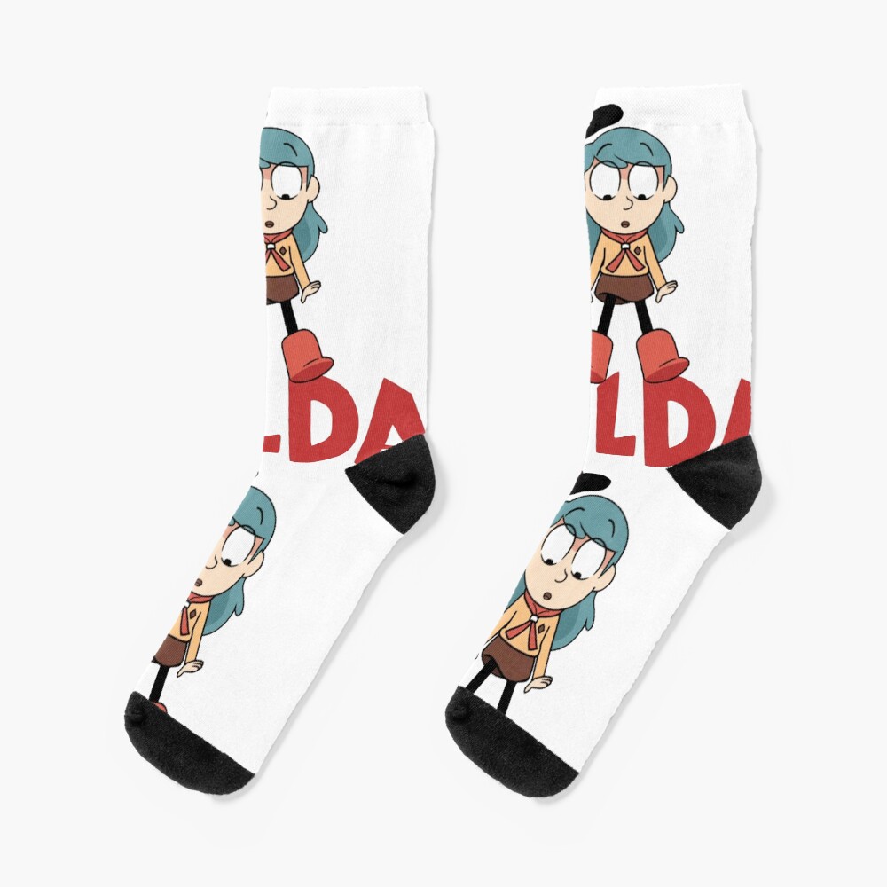 Hilda Character Socks