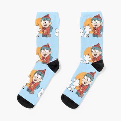 Hilda Twig Of Hilda Netflix Cute Girl Hilda Happy Days Gifts Birthday Socks